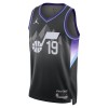 NBA Mænd Trøje Utah Jazz Ace Bailey 2025-26 Jordan Statement Edition Sort Swingman